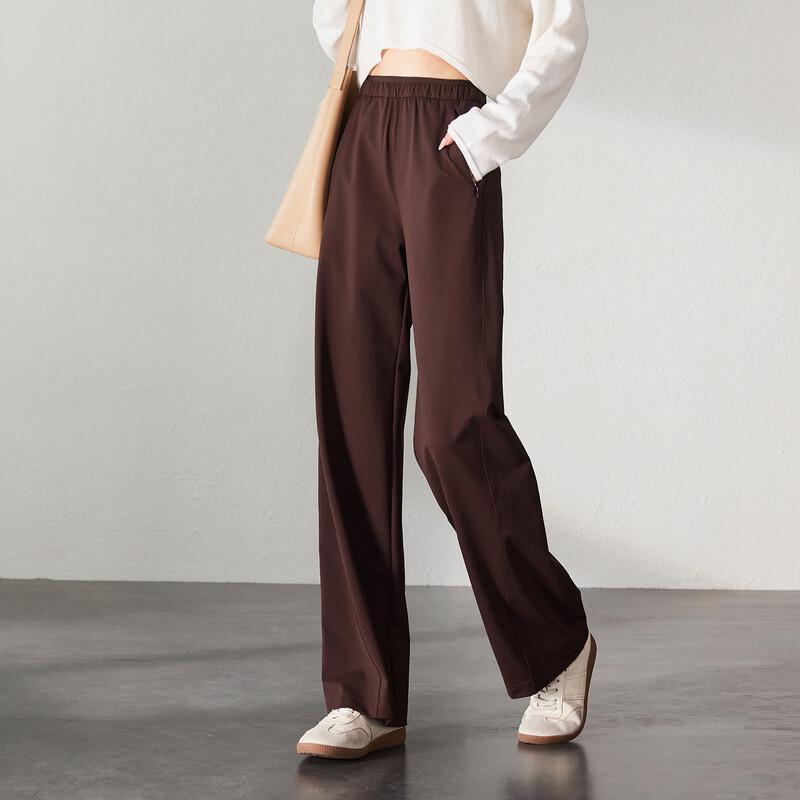 SOFSIL Women's High-Waist Wide-Leg Casual Pants