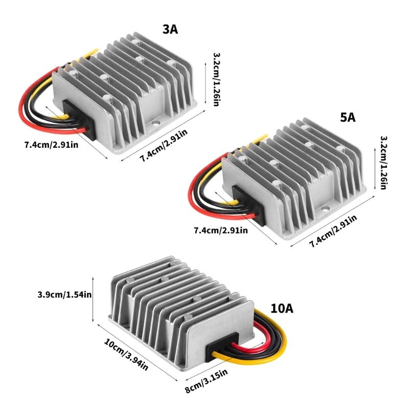 12V to 36V Step Up Converter Car Voltages Stabilizers Voltages Regulator Power Converter for Car Truck Vehicle Enduring