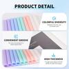 10 Pack, Clear Report Covers with Sliding Bar, 50-Sheet Capacity – Presentation Folders for Letter and A4 Sheets Size, Resume & Document Binders
