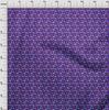 oneOone Blauer Baumwoll-Flex-Stoff, asiatisches japanisches Blumenkleid-Material, bedruckter Stoff, Meterware, 40 Zoll