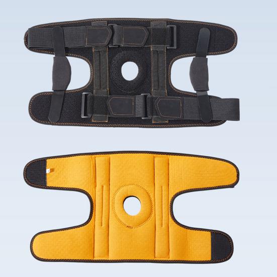 Sportkniebrace met Zijstabilisator, Knieband voor Meniscusletsel Artritis Pijnverlichting, Kniecompressiehoes voor Heren Dames met Patellapad