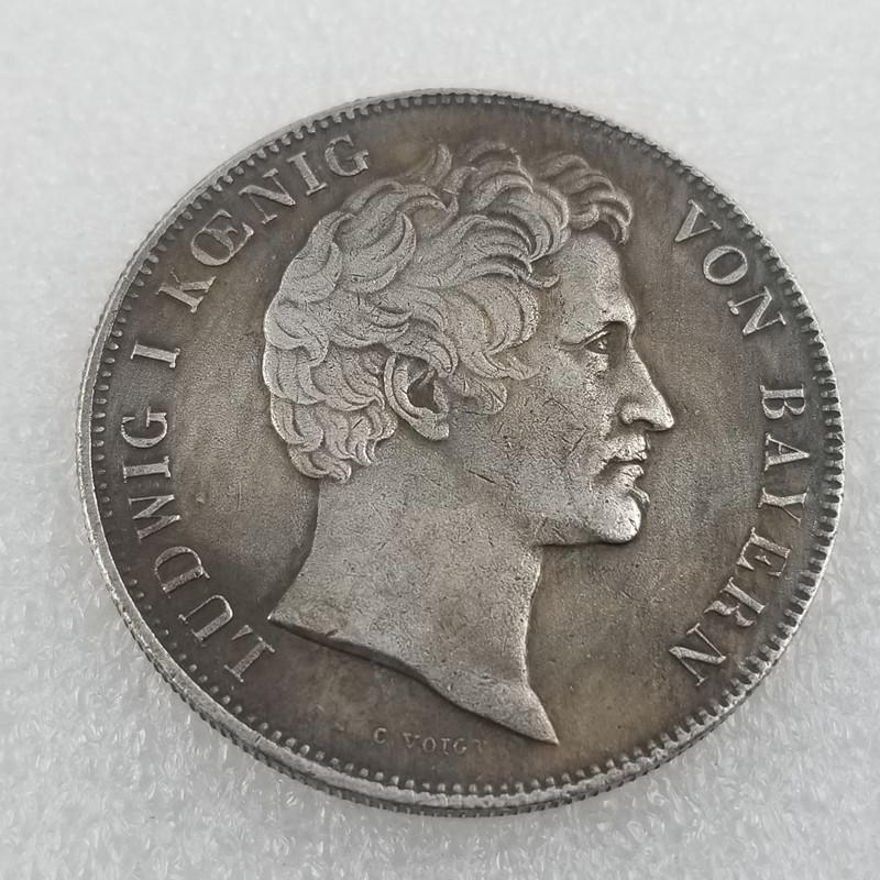 

Немецкие памятные коллекционные сувениры 1845 года, серебряные монеты разноцветный