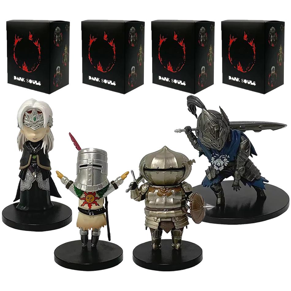 Q version Dark Souls Anime Action Figure Solaire Artorias Ornstein Fire Keeper Doll Anime Figurine Model Toys for boy Gifts