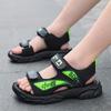 Boys Sandals Children's Sandals Boys Beach Shoes Non-slip Medium and Older Children's Soft-soled Sandals