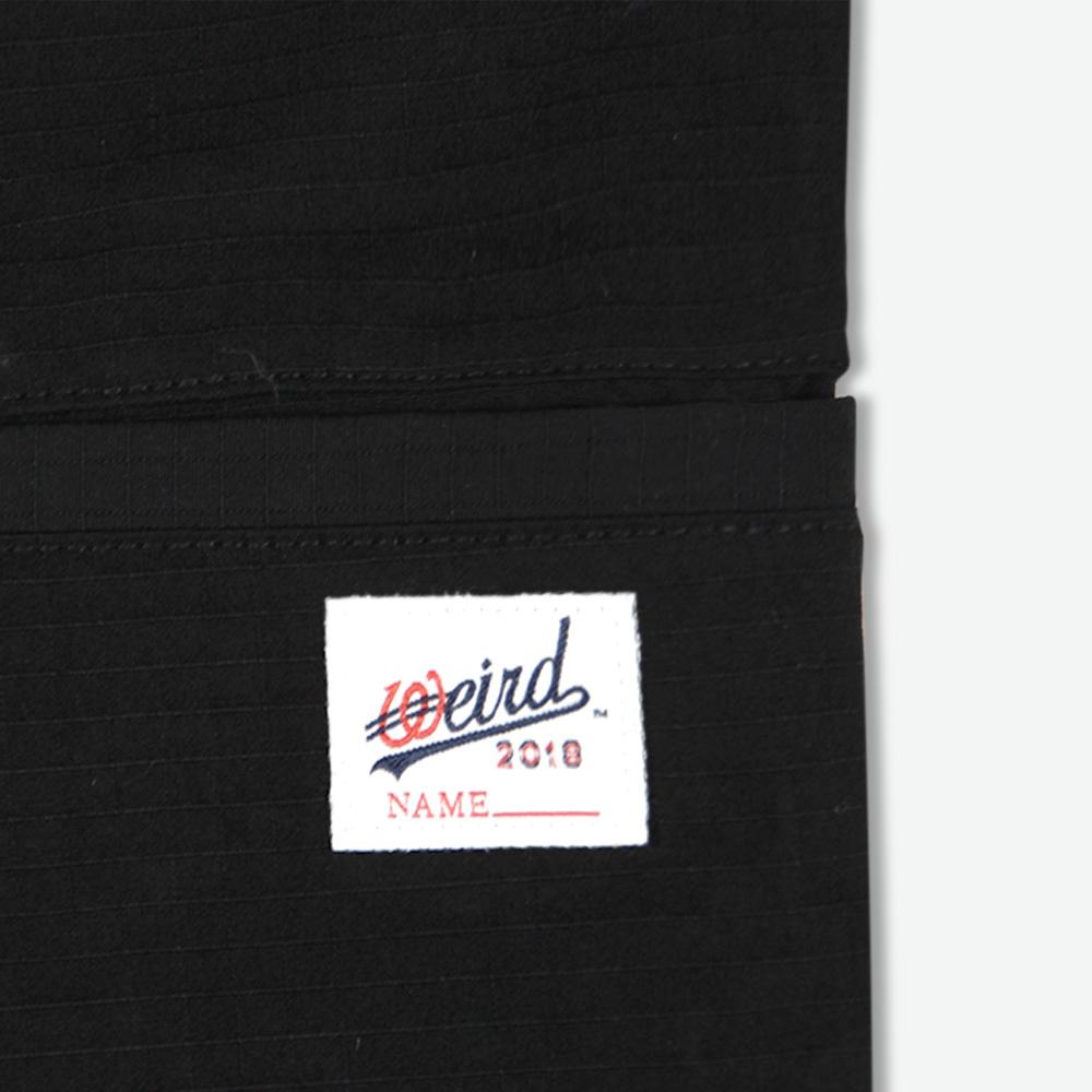 Wieoldeuwoldeu Camouflage Work Pants Black