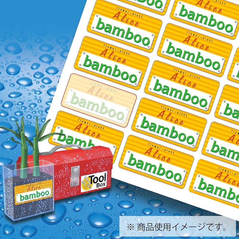 Kokuyo Color Laser Color Copy Water Resistant Labels, 24 Sides, 20 Sheets, LBP-WP6924N