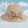 Summer Sun Hat For Women With Breathable Acrylic Material And Wide Brim