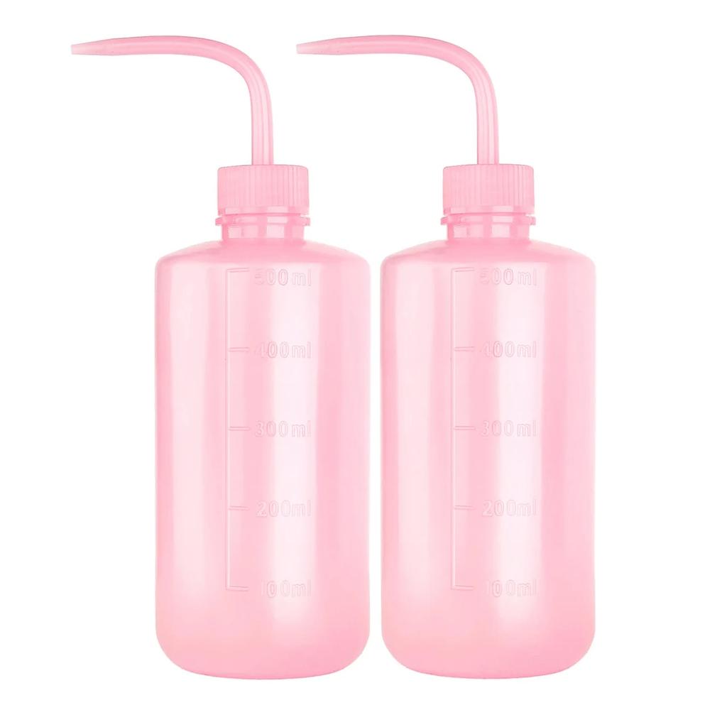 250ml/500ml Tattoo Diffuser Squeezes Bottle White Plastic Soap Washing Cleaning Lab Squeezes Bottles for Chemistry Industry