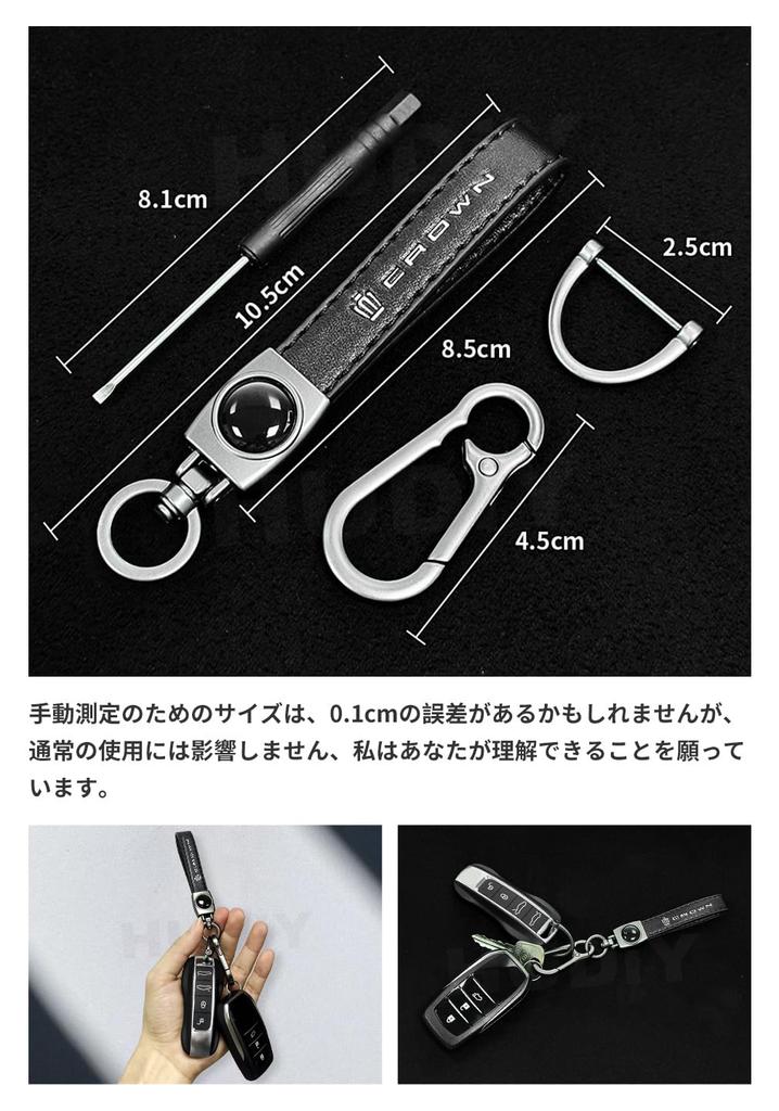 Hoodie Schlüsselanhänger New Crown 35 Serie Echtes Leder Schlüssel Auto Logo Schlüsselanhänger CROWN 35 Serie CROSSOVER TZSH35 AZSH35 2022 Leder Schlüsselanhänger Unisex Auto