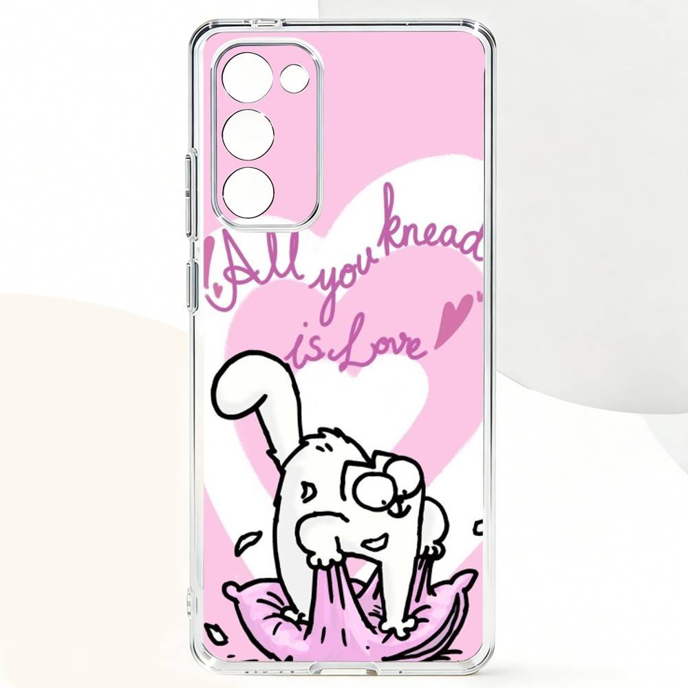 S-Simons-S And C-Cats Phone Case For Samsung Galaxy A91,80,73,72 ,71,53,52,32 ,31,22,21s,20,Transparent Case