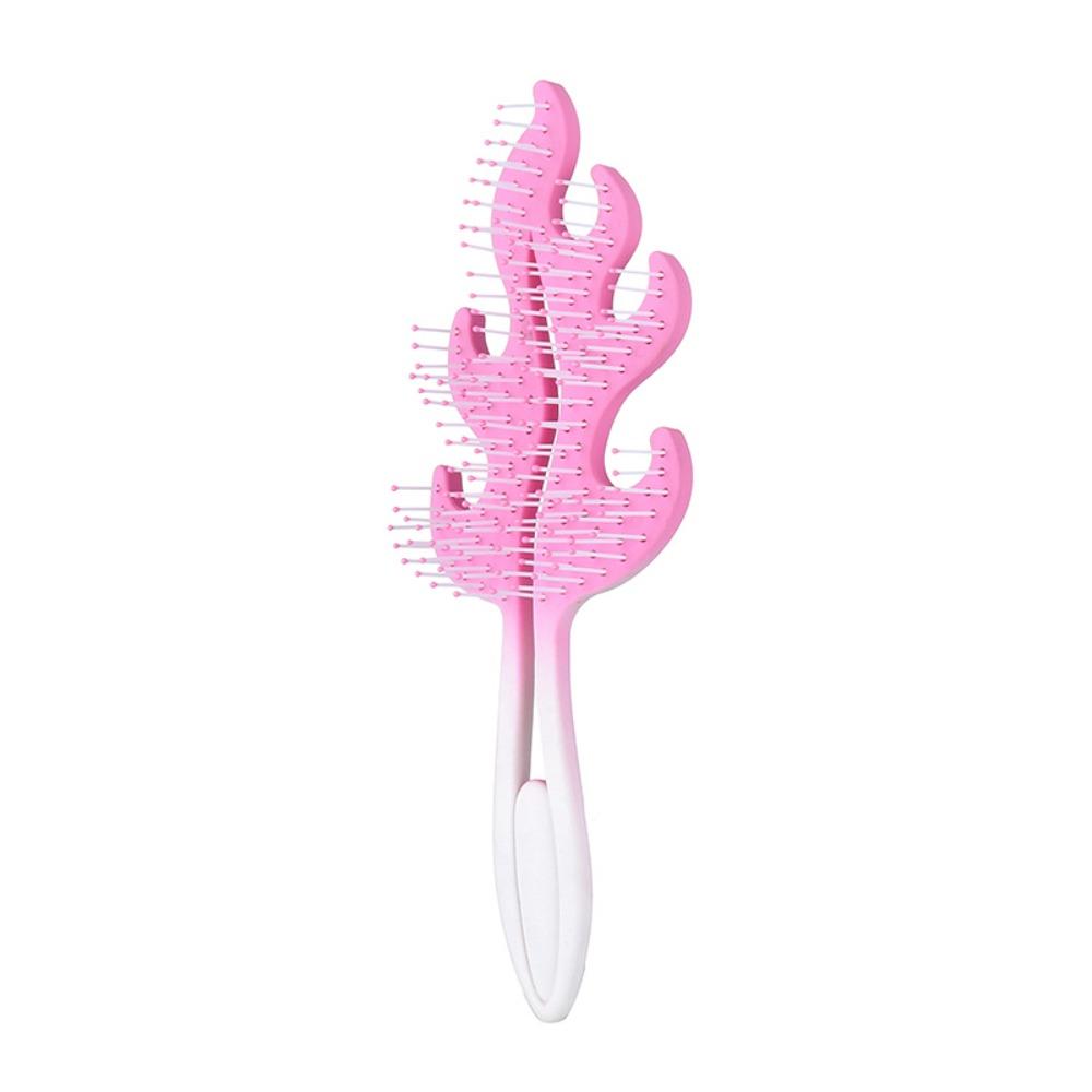 

Scalp Massage Styling Brush Hair Combs Barber Styling Comb New Styling Tool рожевий