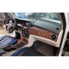 Console Volume Button Control Frame Trim For Benz GLK 2013-2015 Peach Wood Grain