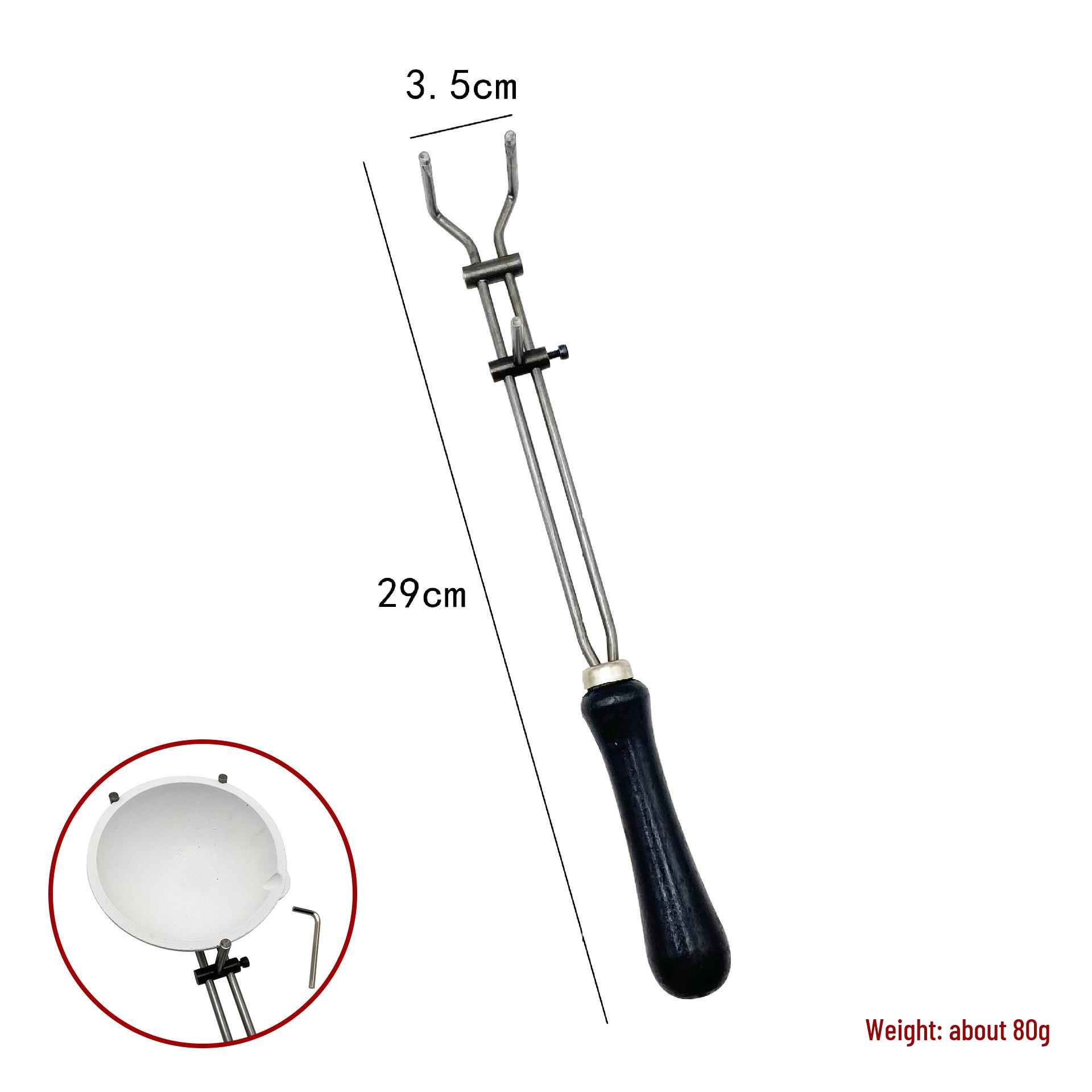 

High-Temperature Resistant Extra Long Thick Jewelry Melting Pliers and Crucible Tongs