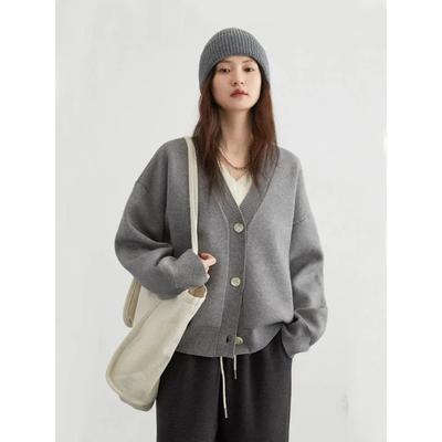 Women Sweater Womens Winter Sweaters Cardigan Traf Female Knitting Overszie Long Sleeve Loose Knitted Outerwear Ropa De Mujer