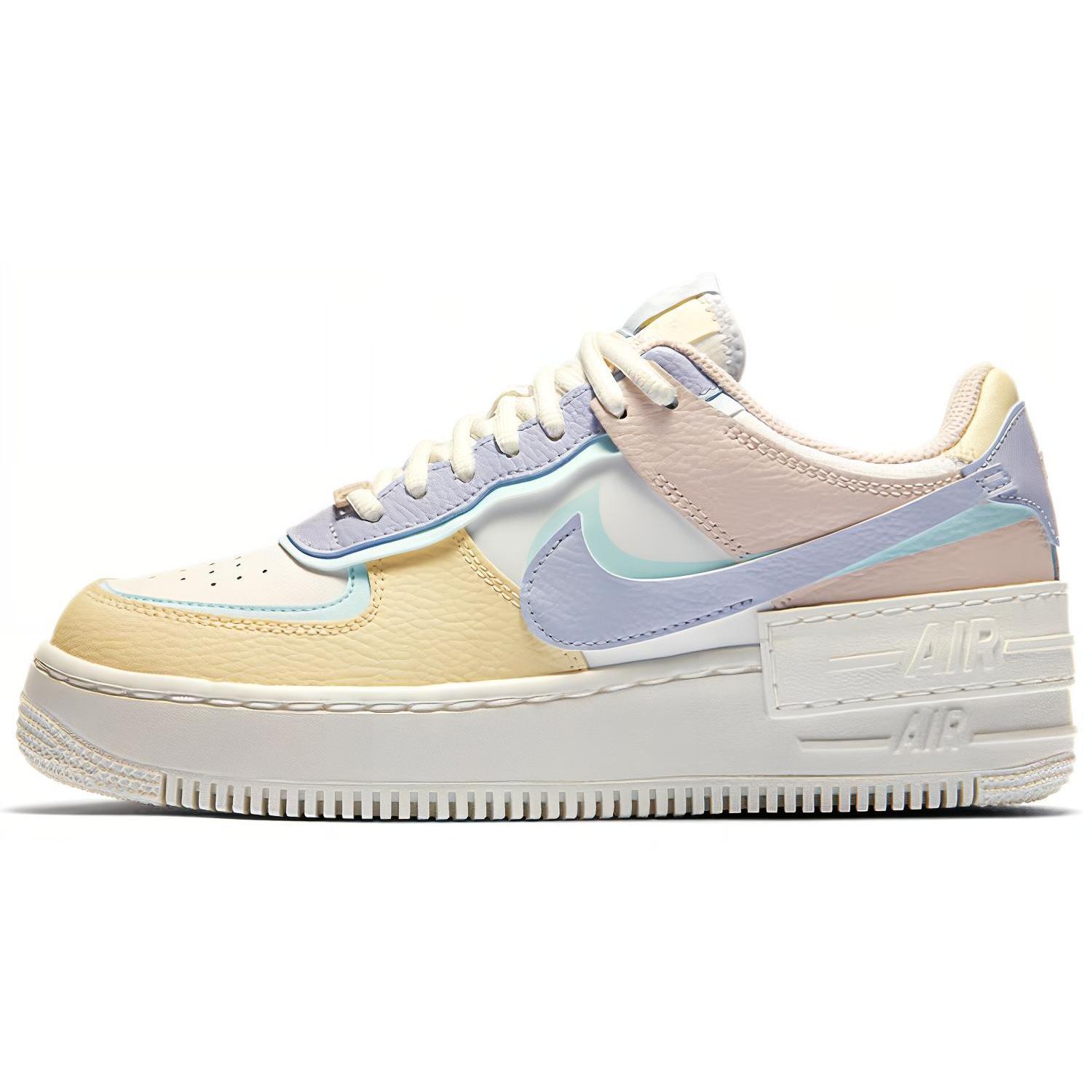 

Новые женские Nike Air Force 1 Low Shadow Белый Ледниковый Голубой Призрак CI0919-106 37.5