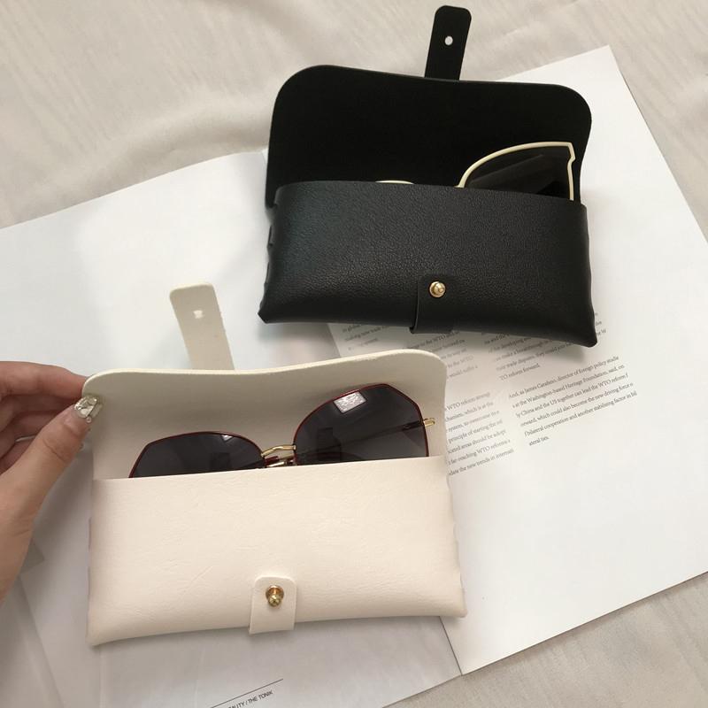 Glasses Case Women Leather Soft Glasses Bag Fashion Portable Sunglasses Box Bag Accessories Eyeglasses Case Sunglasses Box