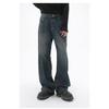 Versatile Long Trousers Washed and Old Denim Blue Loose Straight Casual Pants Straight Loose Jeans for Men Fashionable and Comfortable Pants