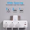6-in-1 Cube Electrical Extender Outlet Power Adaptor Household Multi Plug Extension SocketPD3.0 20W USB Wall Charger