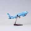43CM 1/130 Model Airplane B787 Dreamliner Etihad Airline Aircraft Model Light Plane Adult Gifts Display Home Decor Accessories