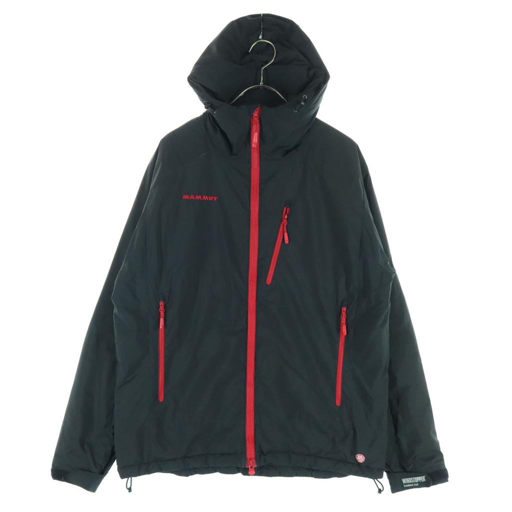 Mammut One-point logo two-tone color Long sleeve Primaloft Mountain parka Men's Used