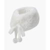 Munsingwear Women 2 Way Fur Neck Warmer White Mp422lwmo6