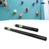 2Pcs Pool Cue Extension Carbon Fiber 17in 9in Extendable Billiard Extension for Practices Entertainm