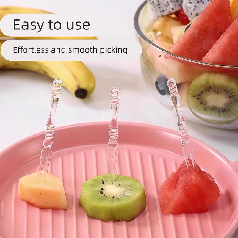 ZISIZ Disposable Food-Grade Plastic Fruit Picks