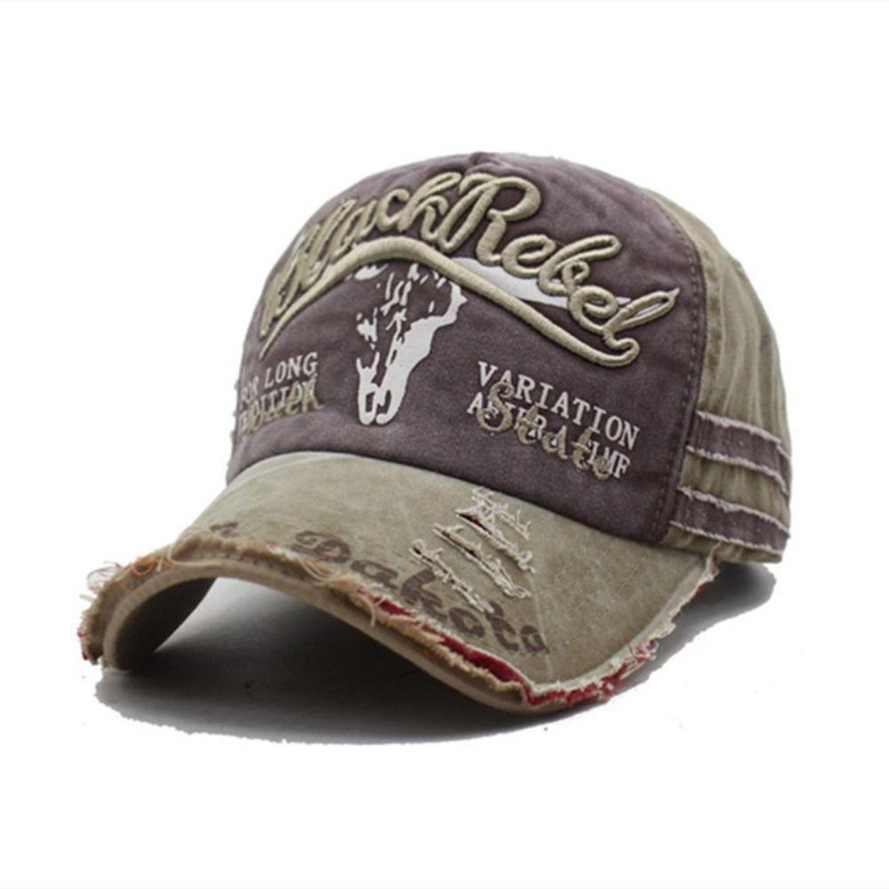 Hip-hop Letter Embroidery Baseball Cap Sunscreen Hats For Man Women Outdoor Sports