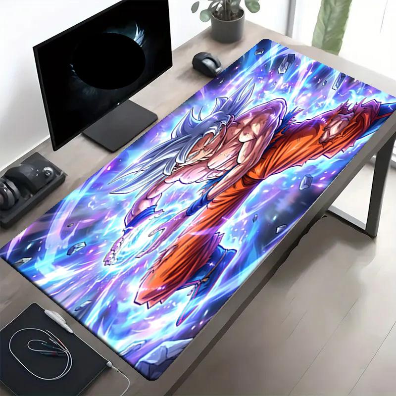 Dragon Ball Print Mouse Pad, Anti‑Slip Desktop keyboard Mat, for PC Laptop Gaming Working Daily Use, Cool Festival Surprise Gift