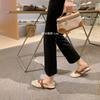 Sheepskin Version~ Romantic Hollowed-out Crochet Splicing Shallow Mouth with Mary Jane Shoes Women's Summer Single Shoes