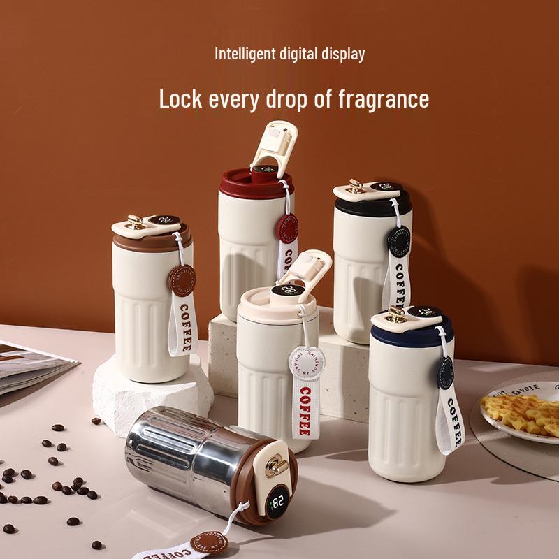 New 316 Stainless Steel Insulated Coffee Mug - Stylish, Double-Layer, Portable Travel Cup for Men & Women