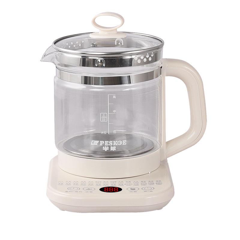 Genuine Health Multifunctional Glass Electric Tea Kettle for Home and Office