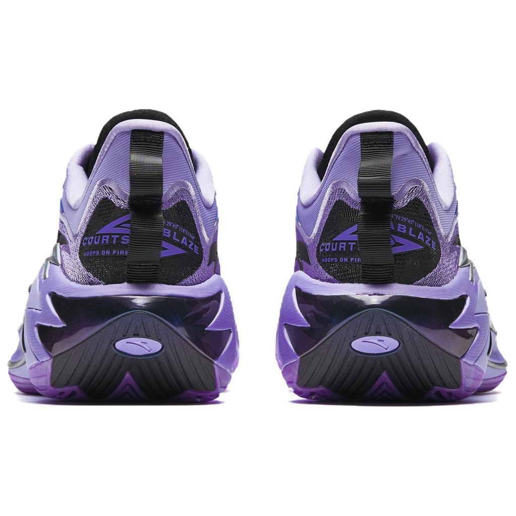 Anta A-Shock Pro 7 Nebula Professional Basketball Shoes Men Sneakers Purple 112531126-2