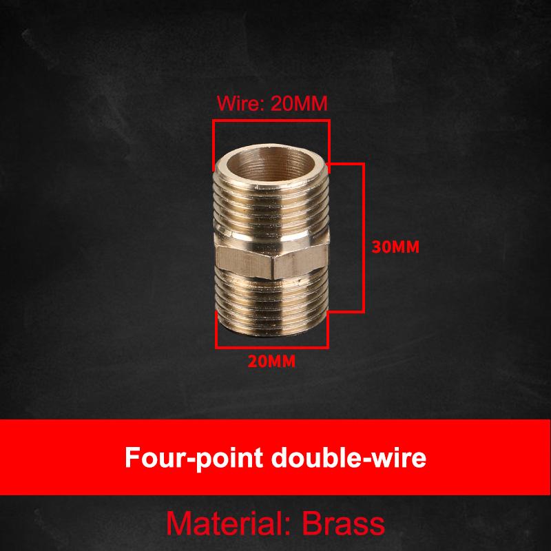 Copper Male Thread Connector Hose Coupler Adaptor Shower Hose Extension Pipe Universal Hose Extender Bathroom Accessories