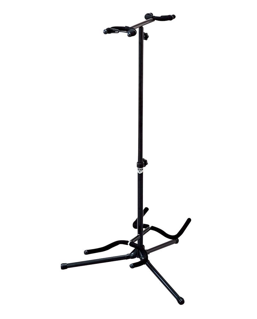 Kikutani GS-109B/2 Guitar Stand for Two Guitars, Includes Rubber Anti-Tip Guard