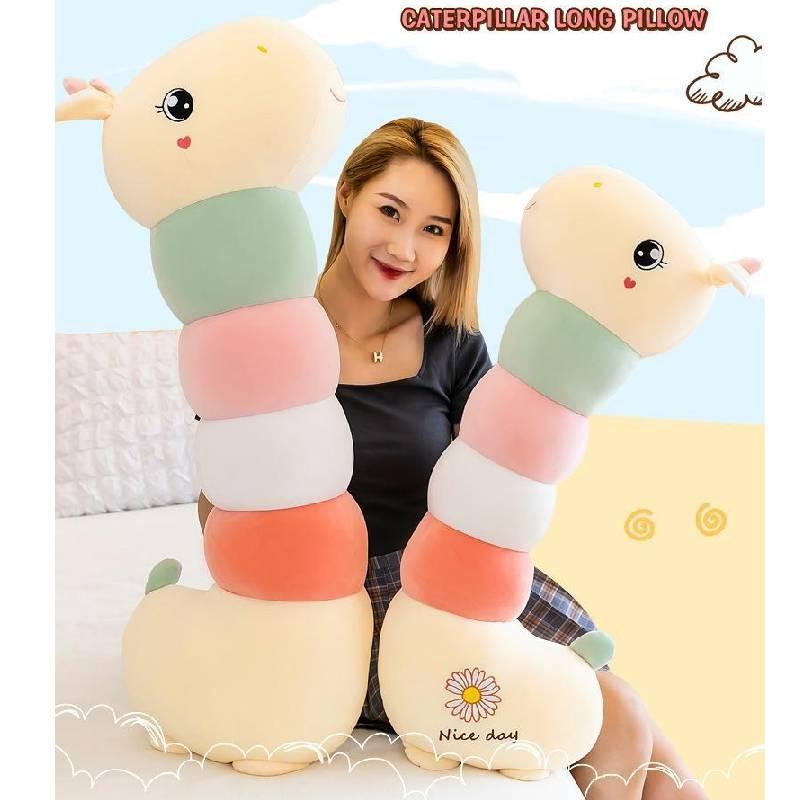 Plush Rainbow Giraffe Toy Soft Stuffed Doll Kids Birthday Gift Home Decoration