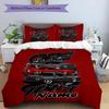 3PC Custom Name Custom Pickup Trucks Art Bedding Set Printed Bedding Set Duvet Cover Closure Includes 1 Duvet Cover & 2 Pillowcases for All Seasons Be