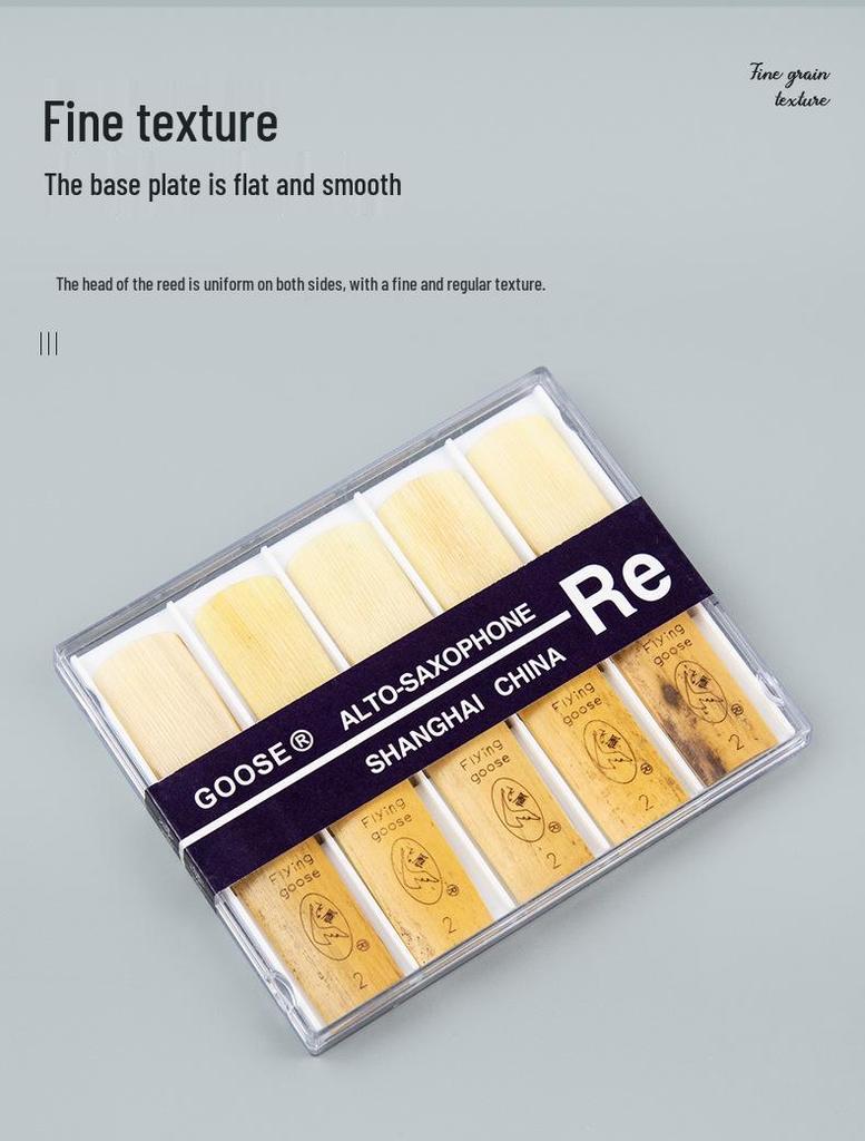 Feiyan Soprano/Alto Saxophone & Clarinet Reeds, Beginner Pack, 10 Pieces