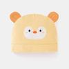 Newborn Little Bear Cotton Pullover Hat: Double Layer Unisex Baby Hat for 0-3 Months, Spring & Autumn