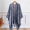 Luxury Brand Autumn Cashmere Pashmina Shawl Scarf Women Wrap Warm Winter Design Print Female Foulard Cotton Poncho Stoles Scarf