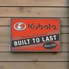 Tractor Garage Vintage Metal Sign Wall Decor Kubota