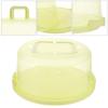 Storage Box Cake Travel Slice Containers Dome Stand Pp Polypropylene Egg Trays Carrier Round