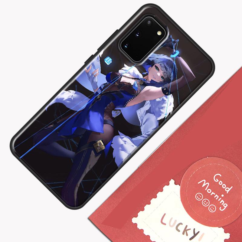 Yelan Genshin Impact Phone Case For Samsung Galaxy S24 S26 Ultra S20 S21 S22 S23 S25 Plus S10 S25 FE Cover Shell