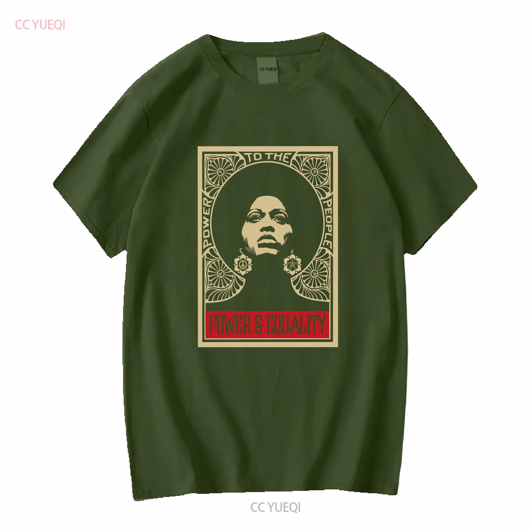 

Express Delivery Angela Davis T Shirt Black History Vintage s For Him Her Power African American long or short sleeves vintage L