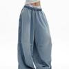 Unisex Relaxed Straight Leg Denim Pants Teens Cotton Blend Casual Wide Jeans