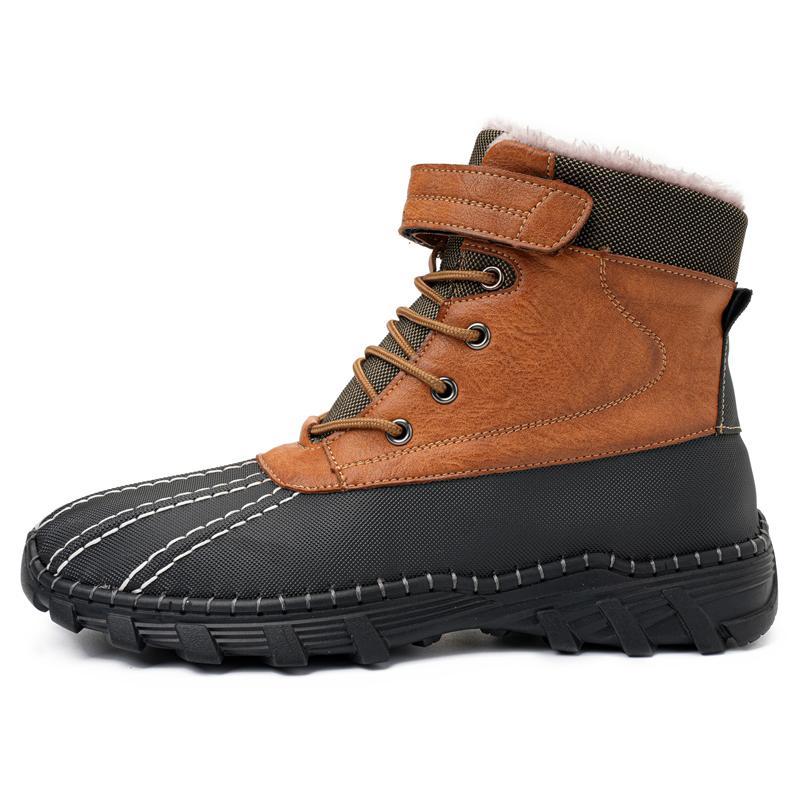 Men Boots High Quality Men's Motorcycle Boots Outdoor Men's Boots Hiking Shoes Fashion Sneakers