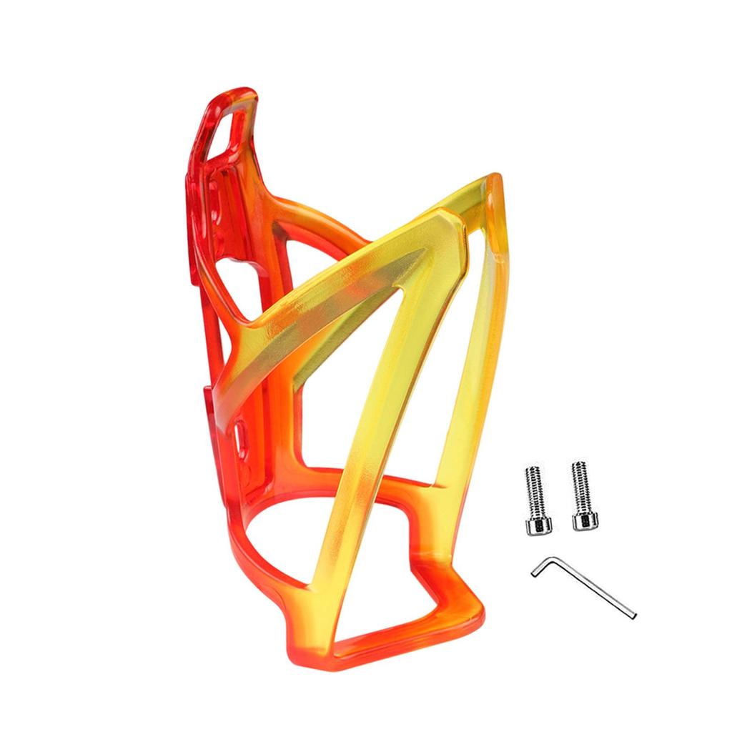 Bike Water Bottle Holder Kettle Cup Holder Ultralight Colorful Drink Holder Rack with Screws for Mountain Bike Riding Accessory