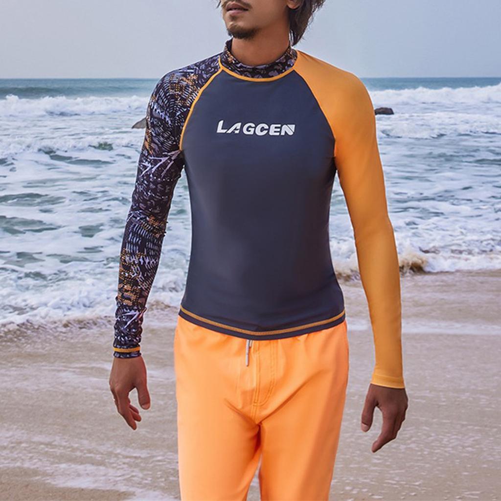 Men'S Diving Suit, Swimsuit, Long Sleeved Quick Drying Swimsuit