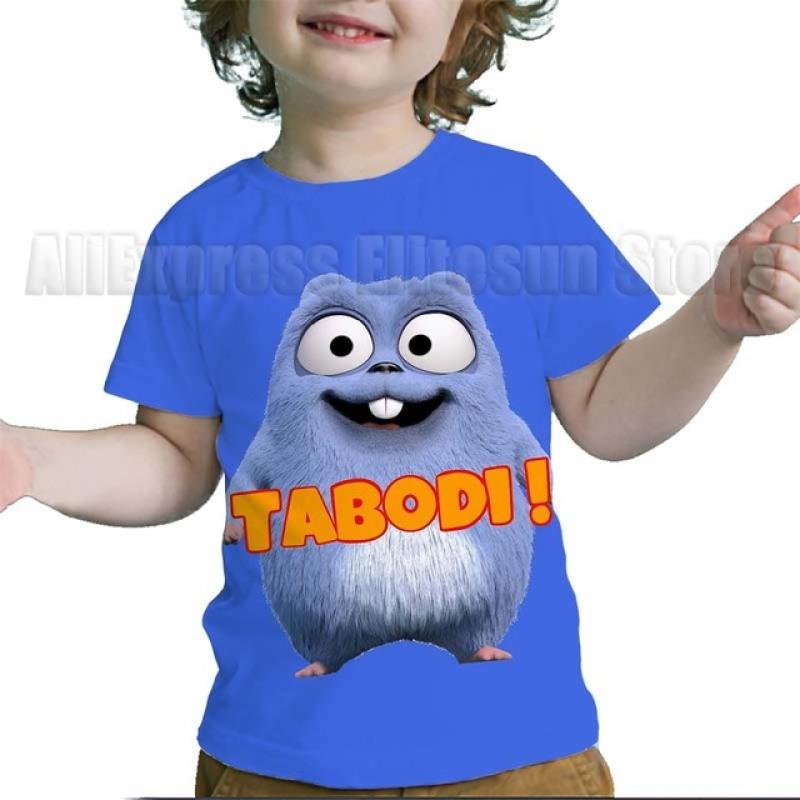 Camisetas con estampado 3D de Grizzy y los Lemmings para niños, camisetas de dibujos animados para niños y niñas, camisetas de Anime, camisetas de calle