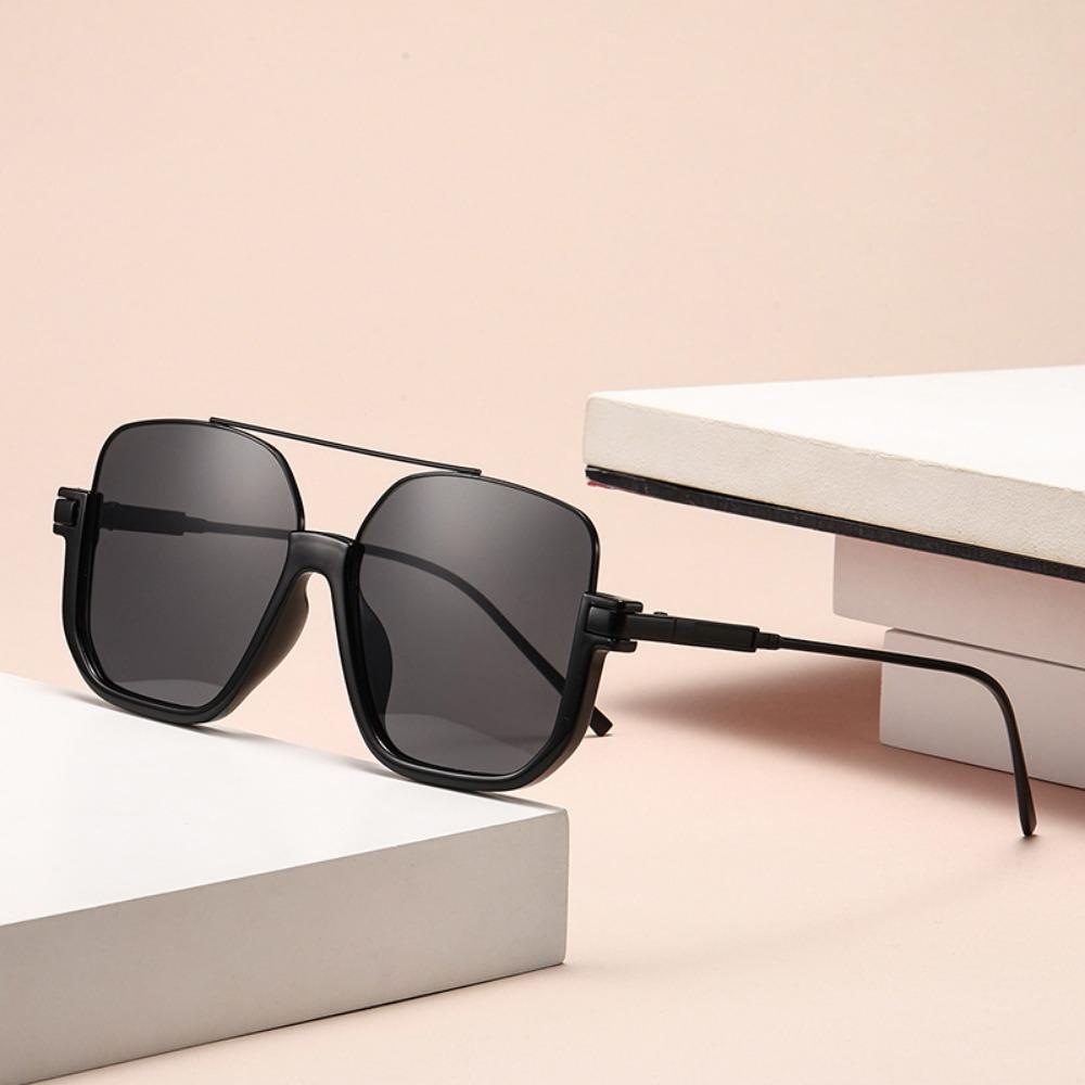 UV400 Sunglasses Women Men Luxury Retro Large Frame Designer Travel Sun Glasses UV Protection